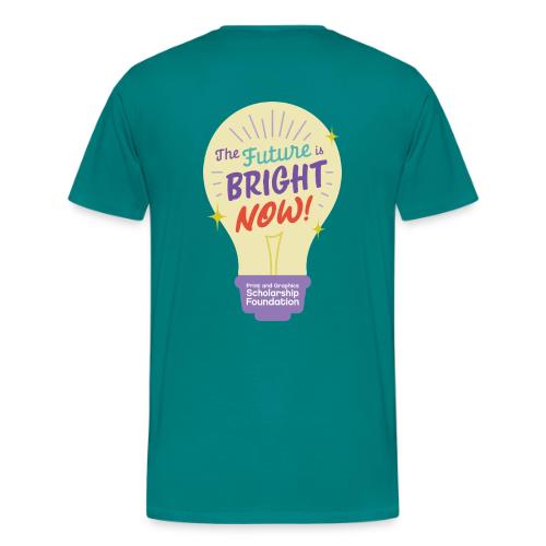 PGSF Lightbulb Back On Purple 4C PRINT 092525 - Men's Premium T-Shirt