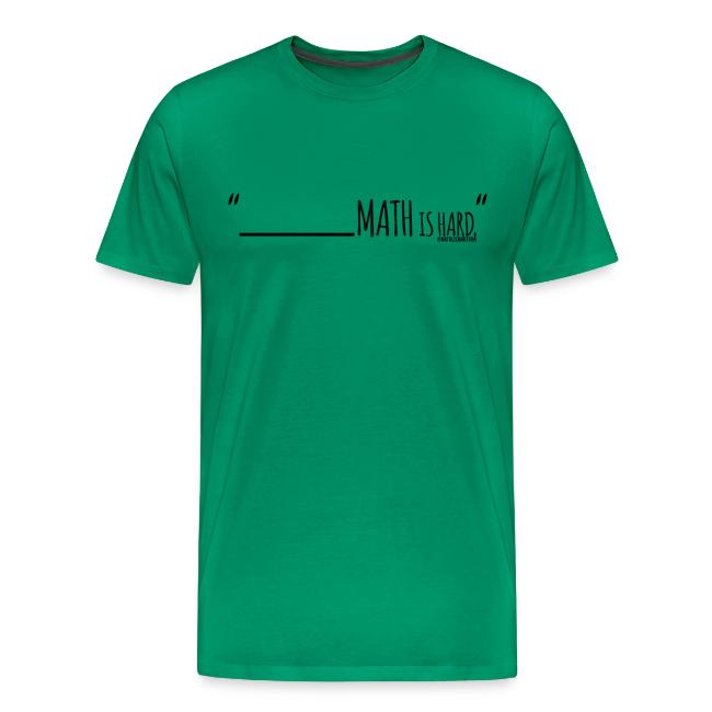 (fill in the blank) Math is Hard | Customizable!!
