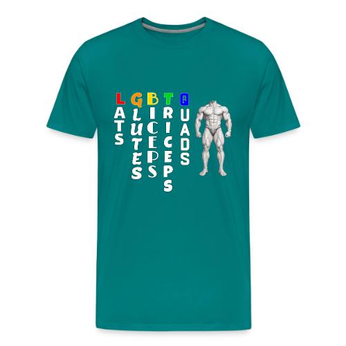 LGBTQ Workout - Men's Premium T-Shirt