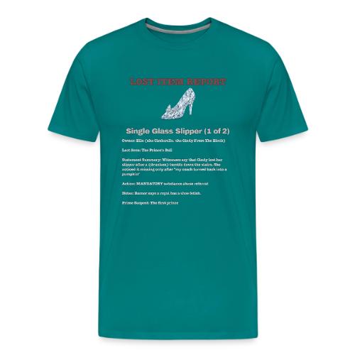 Lost Glass Slipper - Men's Premium T-Shirt