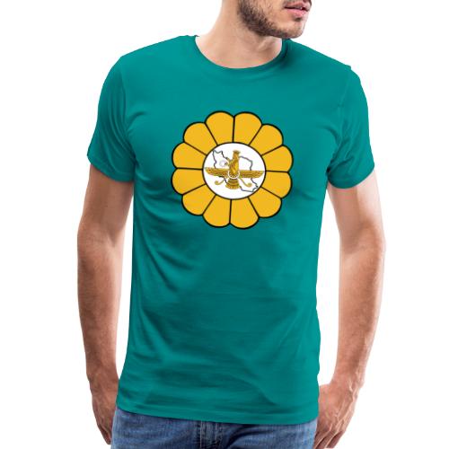 Faravahar Iran Lotus - Men's Premium T-Shirt