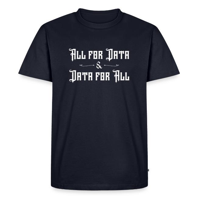 All for Data, Data for All (dark)