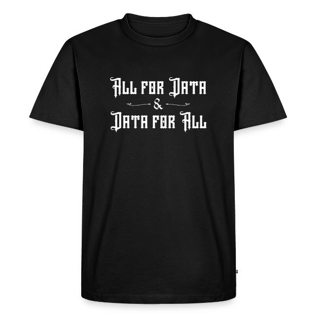 All for Data, Data for All (dark)
