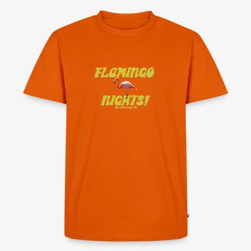 Flamingo Nights - Men's Premium T-Shirt