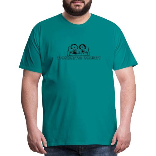 Stockinette Zombies - Men's Premium T-Shirt