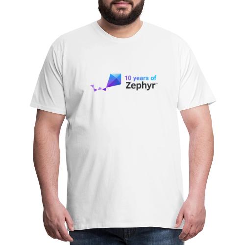 Zephyr 10th Anniversary Horizontal Color - Men's Premium T-Shirt
