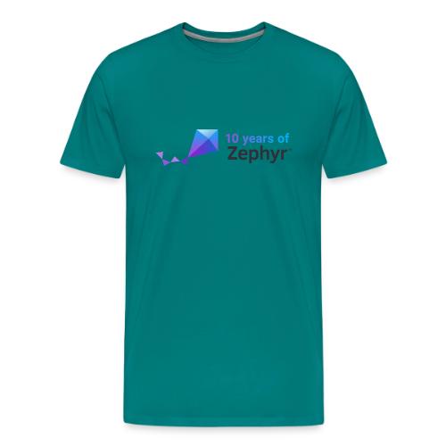 Zephyr 10th Anniversary Horizontal Color - Men's Premium T-Shirt