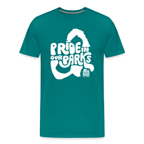 Pride in Our Parks Arches - Men's Premium T-Shirt