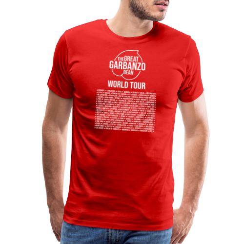 The Great Garbanzo Bean World Tour - Men's Premium T-Shirt