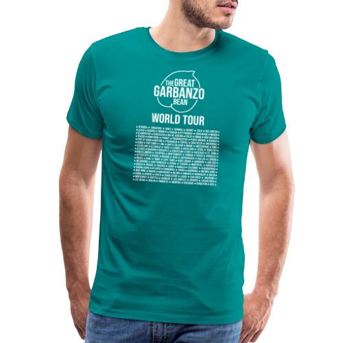 The Great Garbanzo Bean World Tour - Men's Premium T-Shirt
