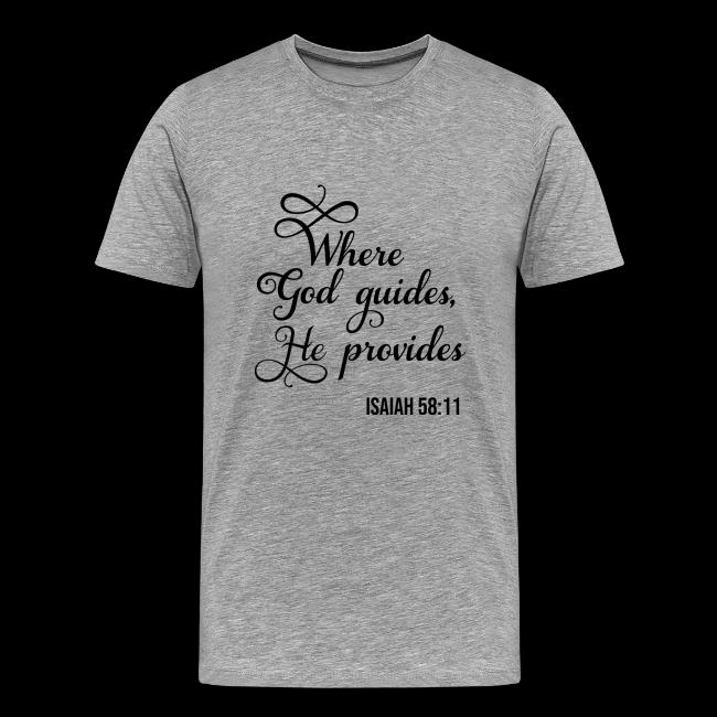 Where God Guides He Provides