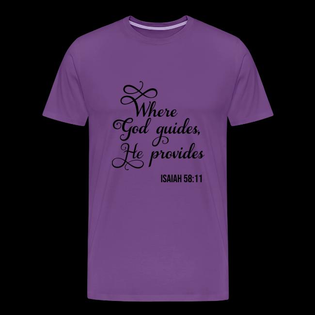 Where God Guides He Provides