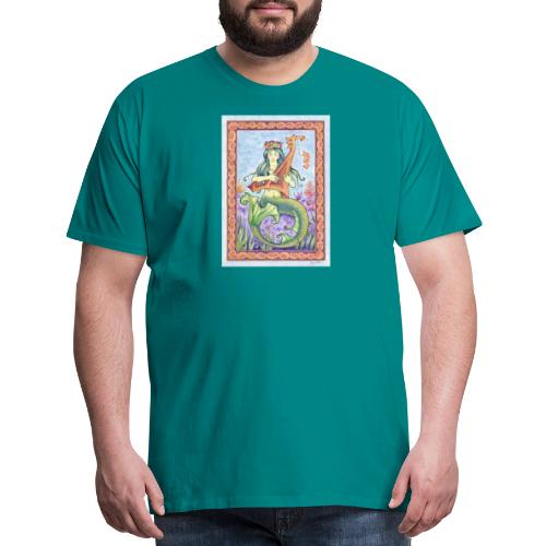 Mermaid Musician - Men's Premium T-Shirt