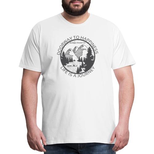 Outdoor Hoodie Vintage Design - Men's Premium T-Shirt