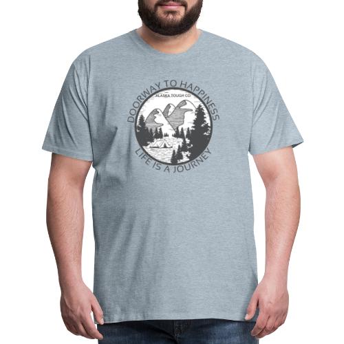 Outdoor Hoodie Vintage Design - Men's Premium T-Shirt