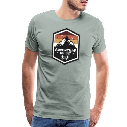 Alaska Hoodie Adventure Design - Men's Premium T-Shirt