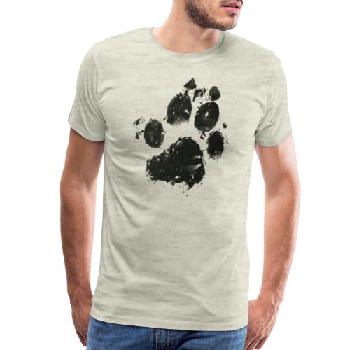 Big Bad Wolf Emblem w/ Black Logo - Men's Premium T-Shirt