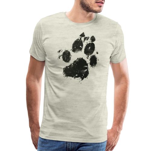 Big Bad Wolf Emblem w/ Black Logo - Men's Premium T-Shirt