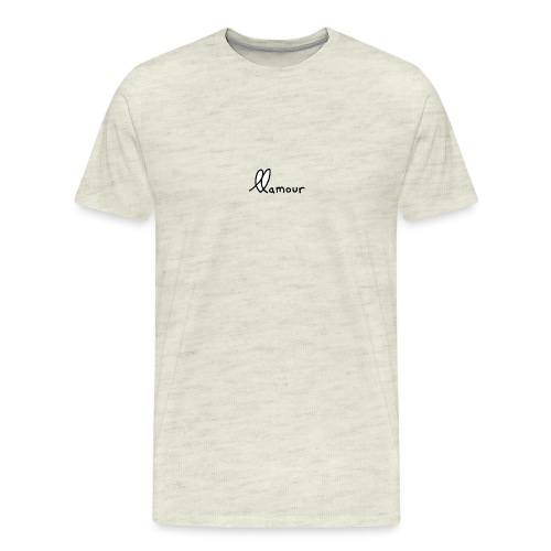 clean llamour logo - Men's Premium T-Shirt