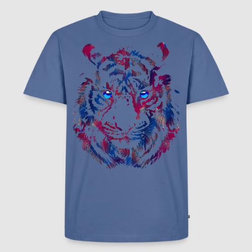 Tiger Head - Roaring Tiger - Tiger Face - Men's Premium T-Shirt