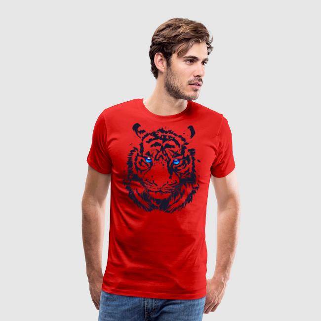 Tiger Head - Tiger Artwork - Wildlife Big Cats