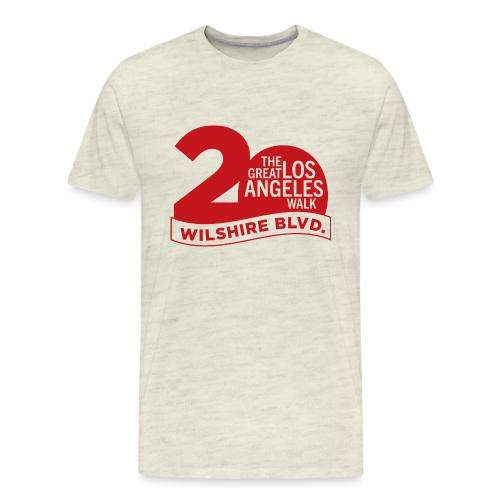 The Great Los Angeles Walk 2025 (20th Anniv.-Red) - Men's Premium T-Shirt