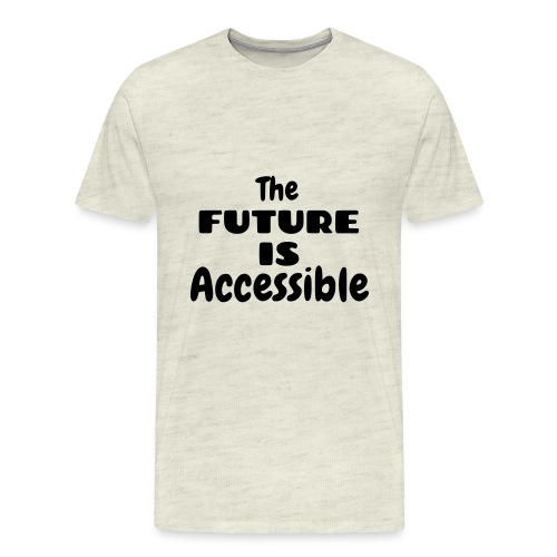 The future is accessible also for wheelchair users - Men's Premium T-Shirt