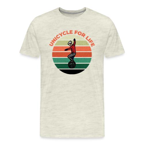 Unicycle For Life - Men's Premium T-Shirt