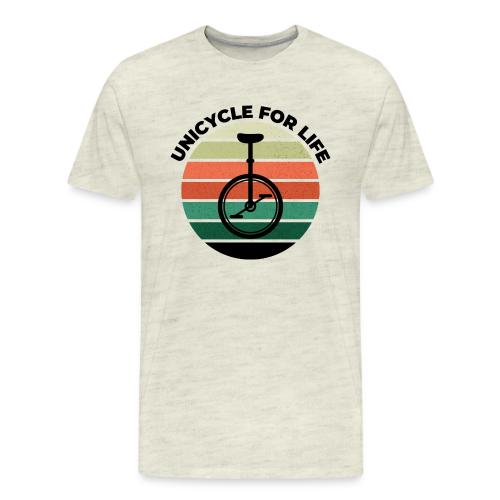 Unicycle For Life - Men's Premium T-Shirt