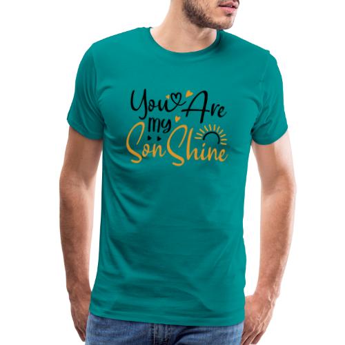 You Are My SonShine | Mom And Son Tshirt - Men's Premium T-Shirt