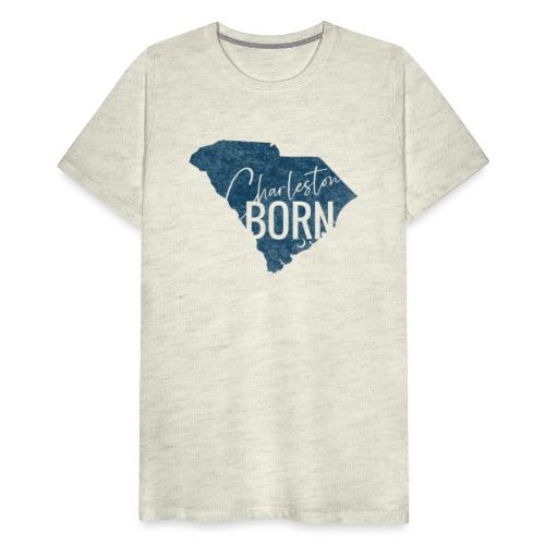 Charleston Born (Blue) - Men's Premium T-Shirt