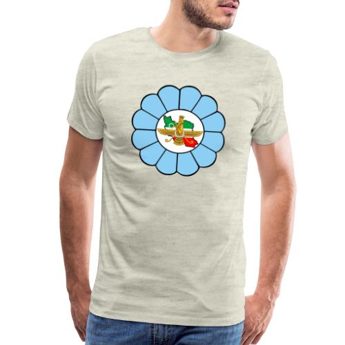 Faravahar Iran Lotus Colorful - Men's Premium T-Shirt