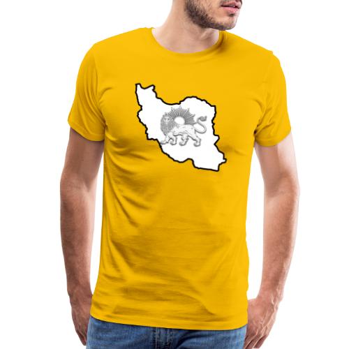 Iran Lion Sun - Men's Premium T-Shirt