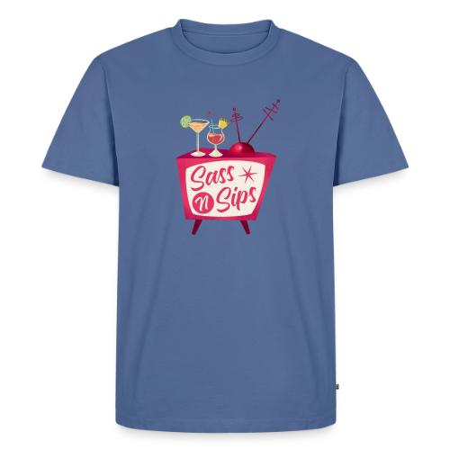 SassnSips simple - Men's Premium T-Shirt