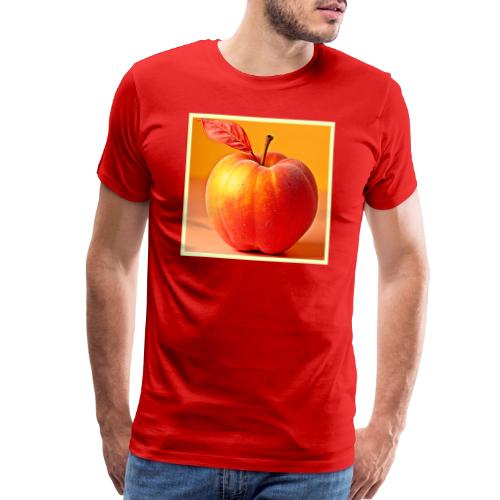 Golden Peach Perfection Design - Men's Premium T-Shirt