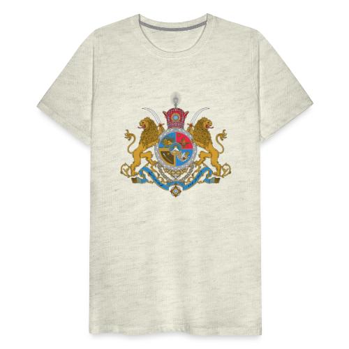 Imperial Coat of Arms of Iran - Men's Premium T-Shirt
