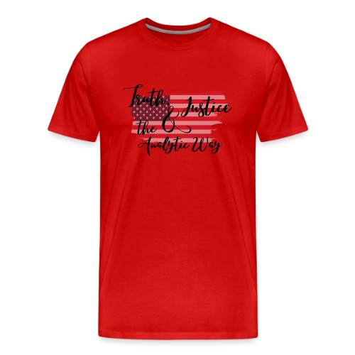 Truth, Justice & the Analytic Way - Men's Premium T-Shirt