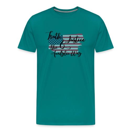 Truth, Justice & the Analytic Way - Men's Premium T-Shirt