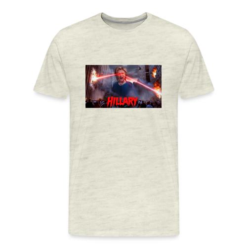 hilary scary 1cf9f84f 8adc 48ad 9eb7 f9eb4cc2d7 - Men's Premium T-Shirt