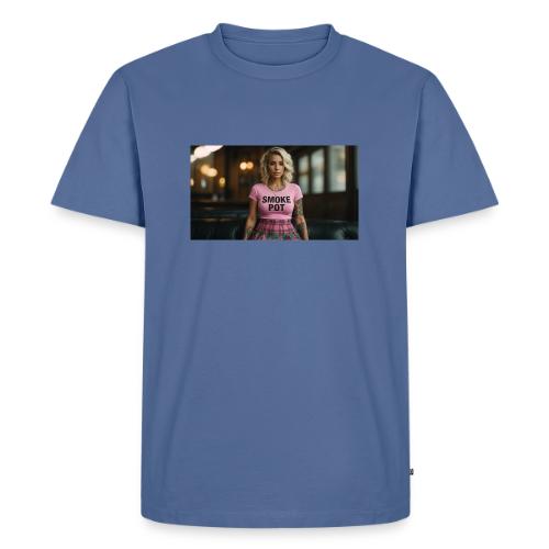 **Smoke Pot Pink Rebel Tee** - Men's Premium T-Shirt