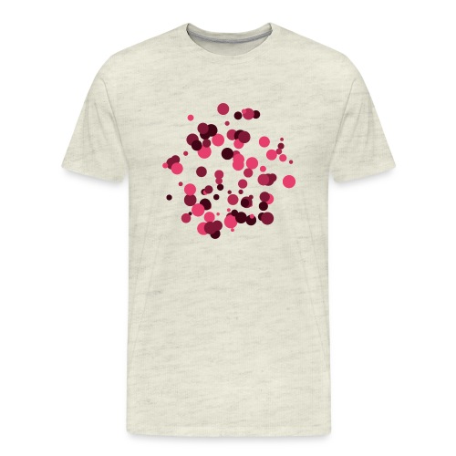 Abstract Circles Pattern - Men's Premium T-Shirt