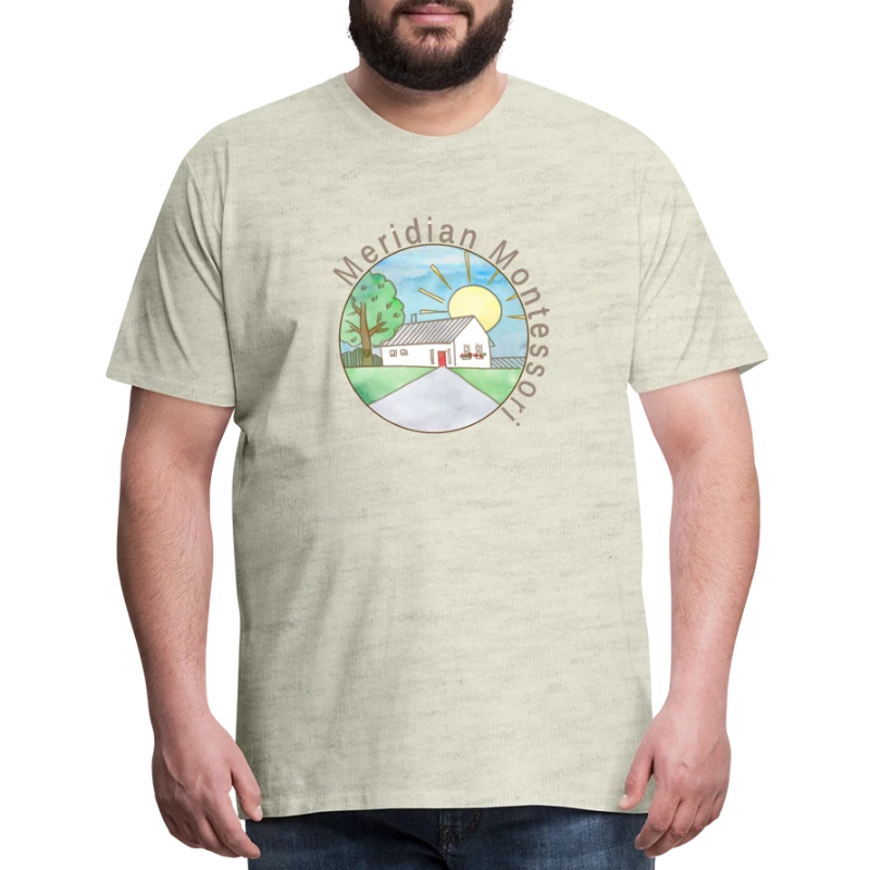 Meridian Montessori - Men's Premium T-Shirt