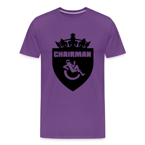 Chairman design for male wheelchair users - Men's Premium T-Shirt