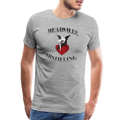 Meadville Distilling Modern Logo - Men's Premium T-Shirt