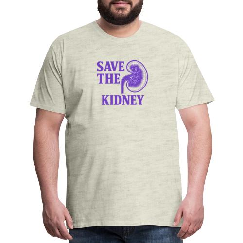 Save the kidney - Men's Premium T-Shirt