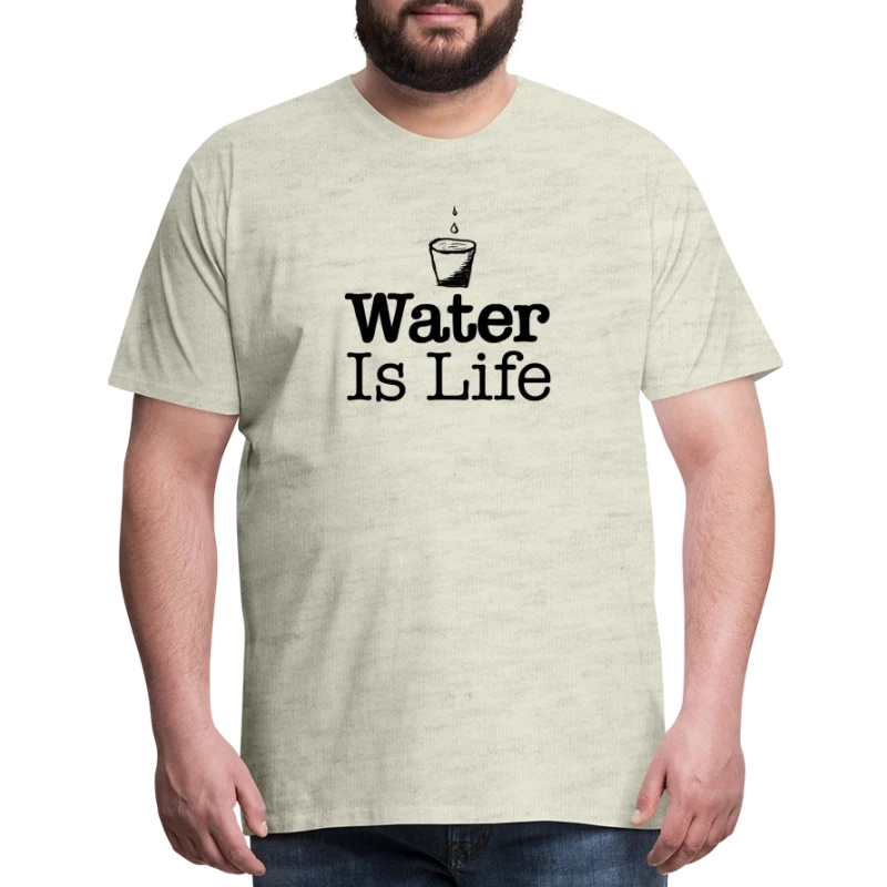 water Is Life - Men's Premium T-Shirt