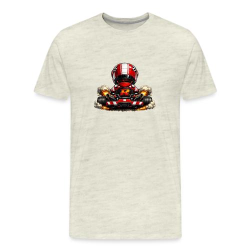 Carcadelogoracerback - Men's Premium T-Shirt