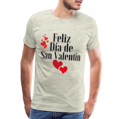 Moda de San Valentín, Celebra Día 14 de Febrero. - Men's Premium T-Shirt