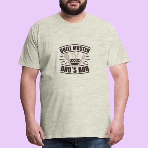 Grill Master - Dad's BBQ - Men's Premium T-Shirt