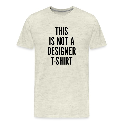 Designer T-Shirt - Men's Premium T-Shirt